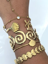 Cargar imagen en el visor de la galería, Cuff bangle 1 concha
