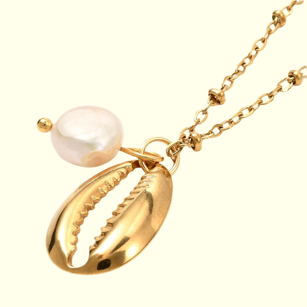 Cowrie necklace
