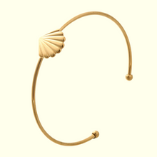 Cargar imagen en el visor de la galería, Cuff bangle 1 concha
